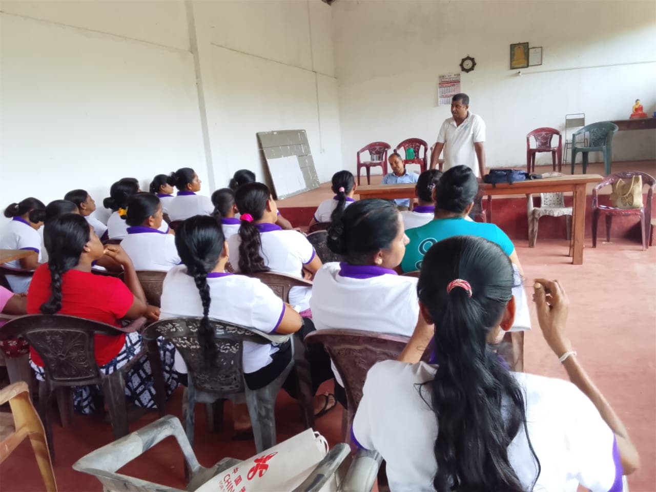 Awareness program on ecological farming for societies in the Nochchiyagama Divisional Secretariat area, attended by CDF's Executive Director and officials.