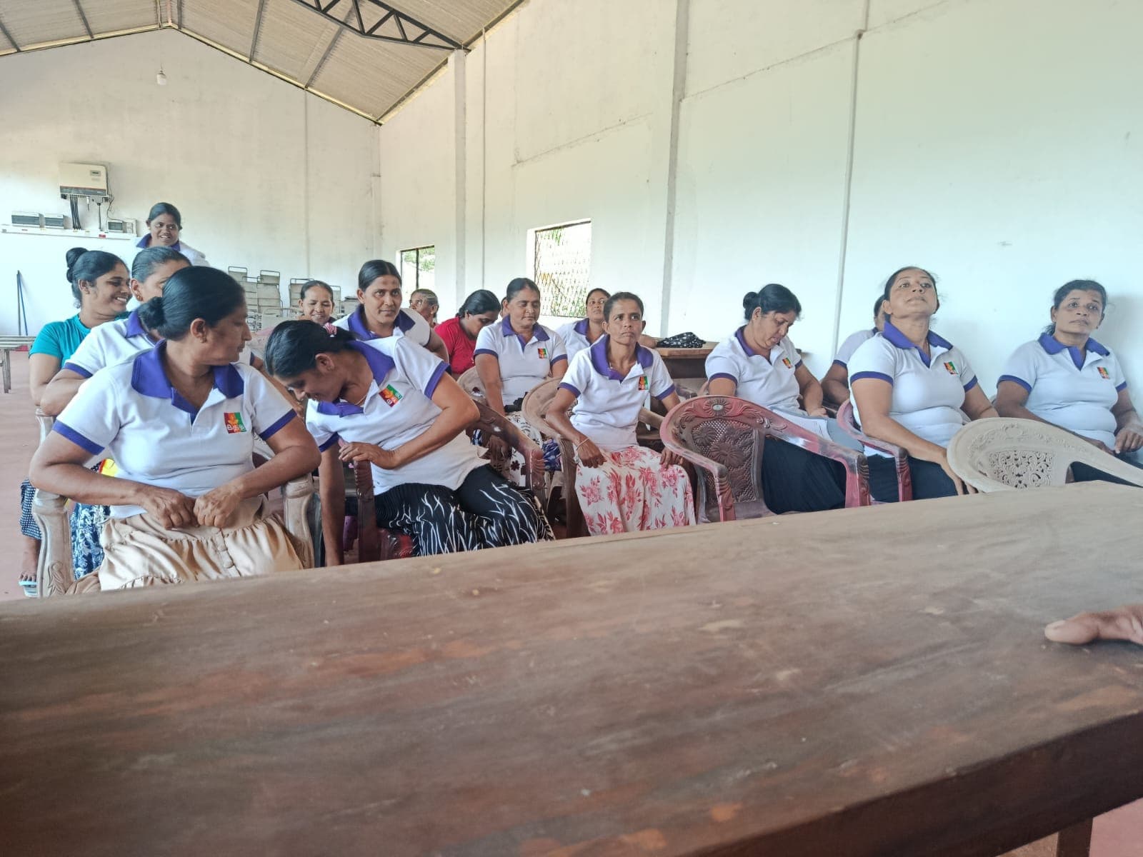Awareness program on ecological farming for societies in the Nochchiyagama Divisional Secretariat area, attended by CDF's Executive Director and officials.
